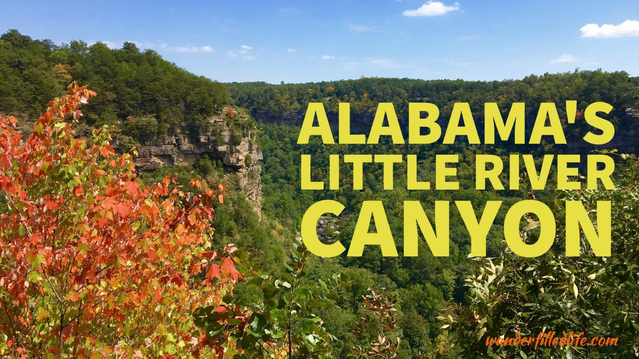 Alabama's Little River Canyon