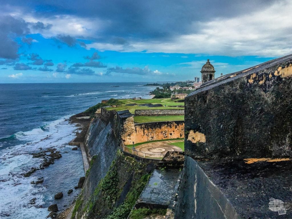 The Castillio San Cristobal provided impressive fortifications for Old San Juan when it was a Spanish Colony.