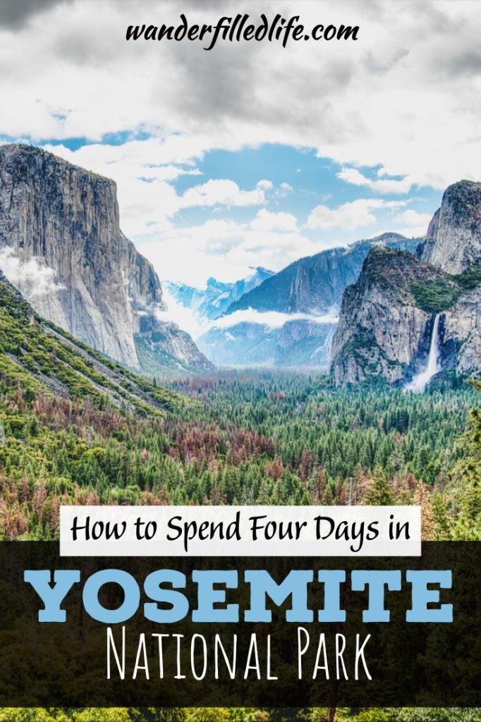 Plan your trip with our guide for four days in Yosemite National Park! We'll guide you through the various entrances, where to go and what to see and do.