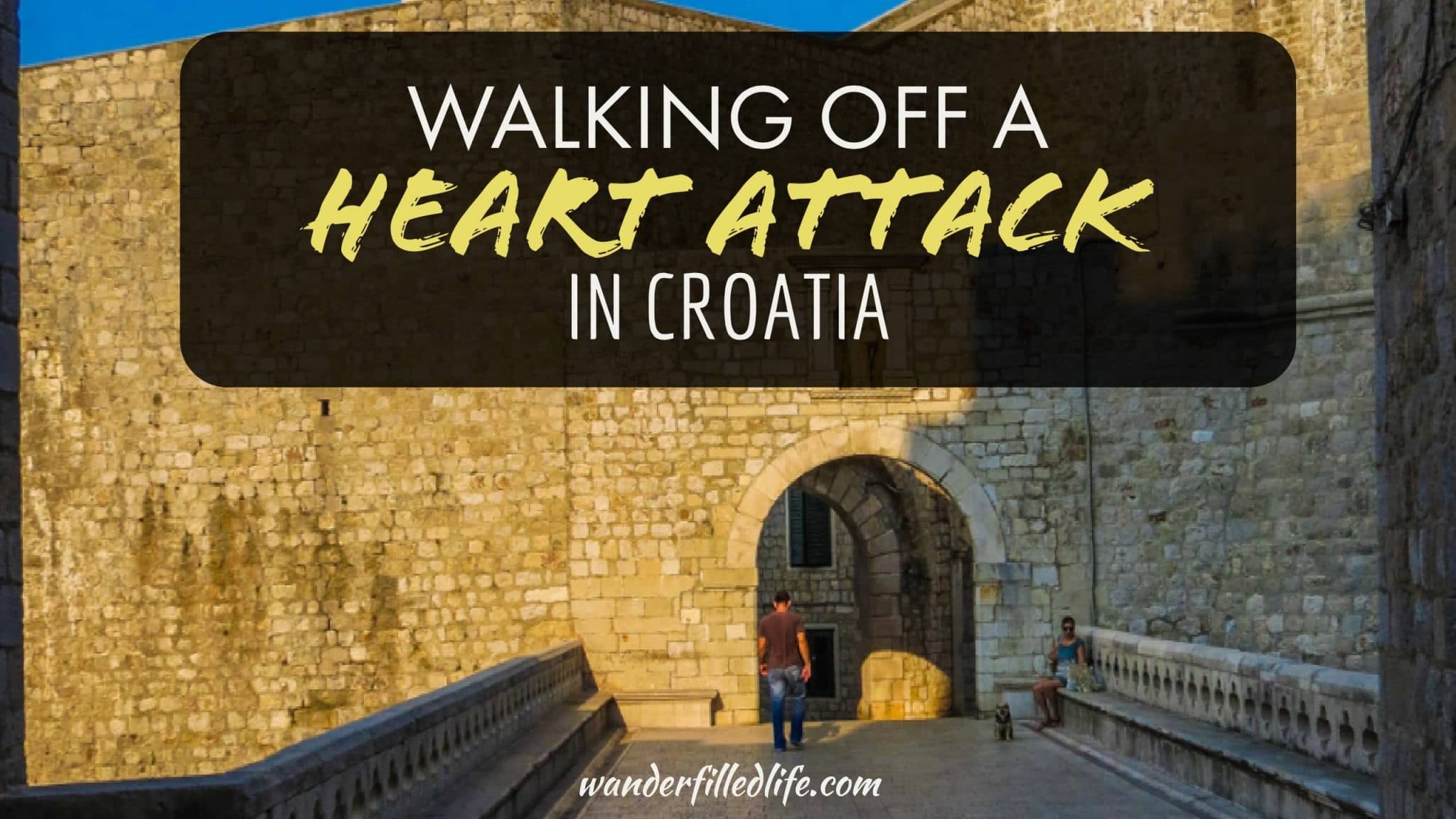 Walking Off a Heat Attack in Croatia
