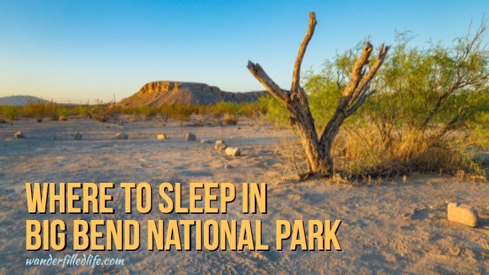 Where to Stay in Big Bend