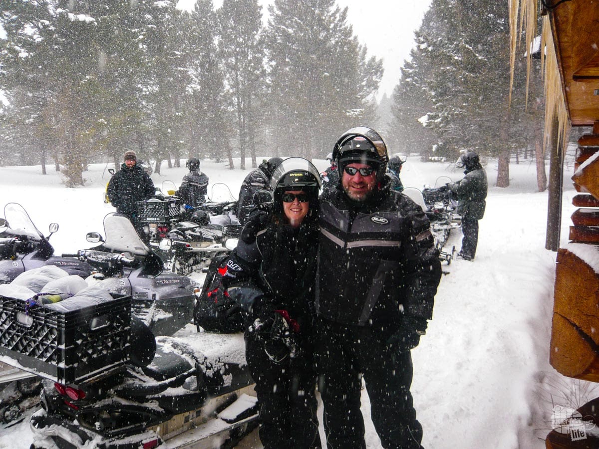 Snowmobiling in Yellowstone National Park
