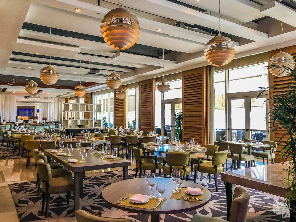 The SeaGrille restaurant at the Boca Beach Club