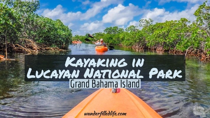 Kayaking in Lucayan National Park