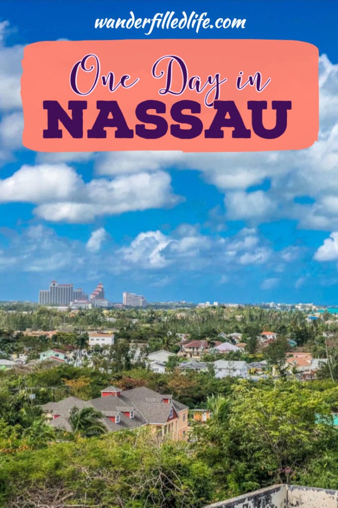 No visit to the Bahamas is complete without a stop in Nassau. With one day in Nassau you can easily walk the city to see its forts and rum distillery.