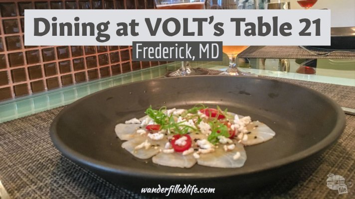 Dining at Volt Table 21