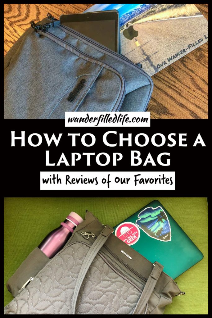 Choosing a Laptop Bag: Two Bags We Love - Our Wander-Filled Life