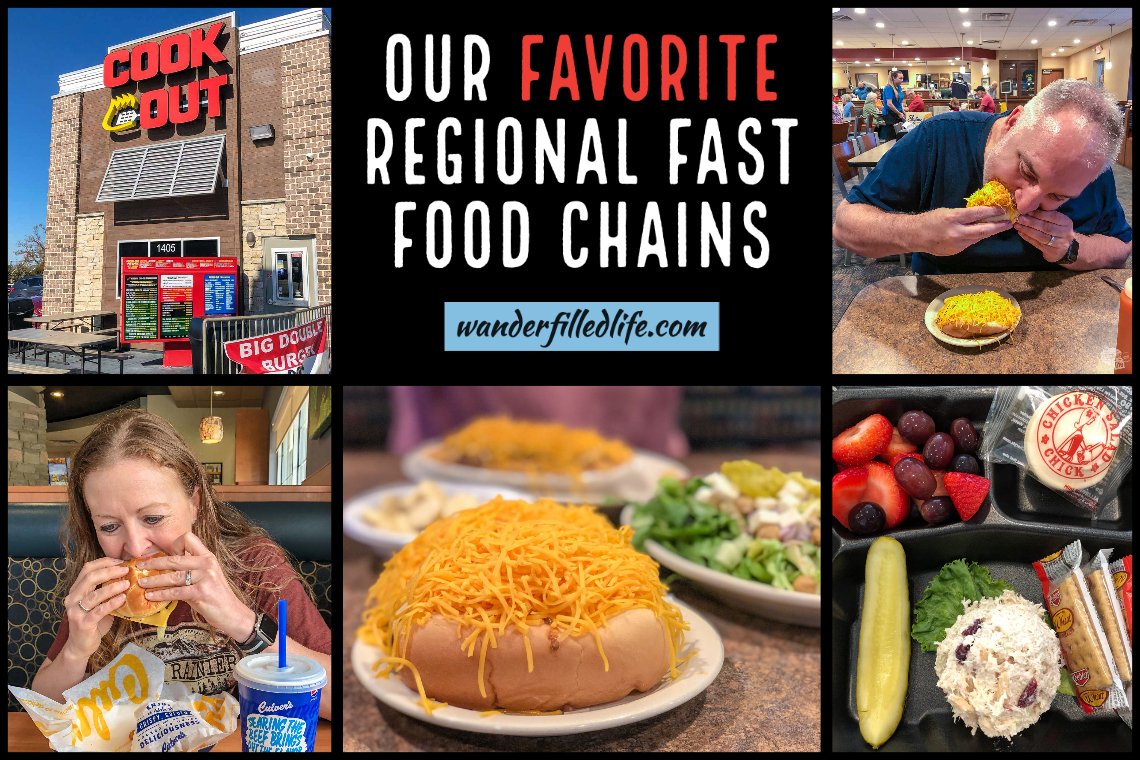 Favorite Regional Fast Food Chains