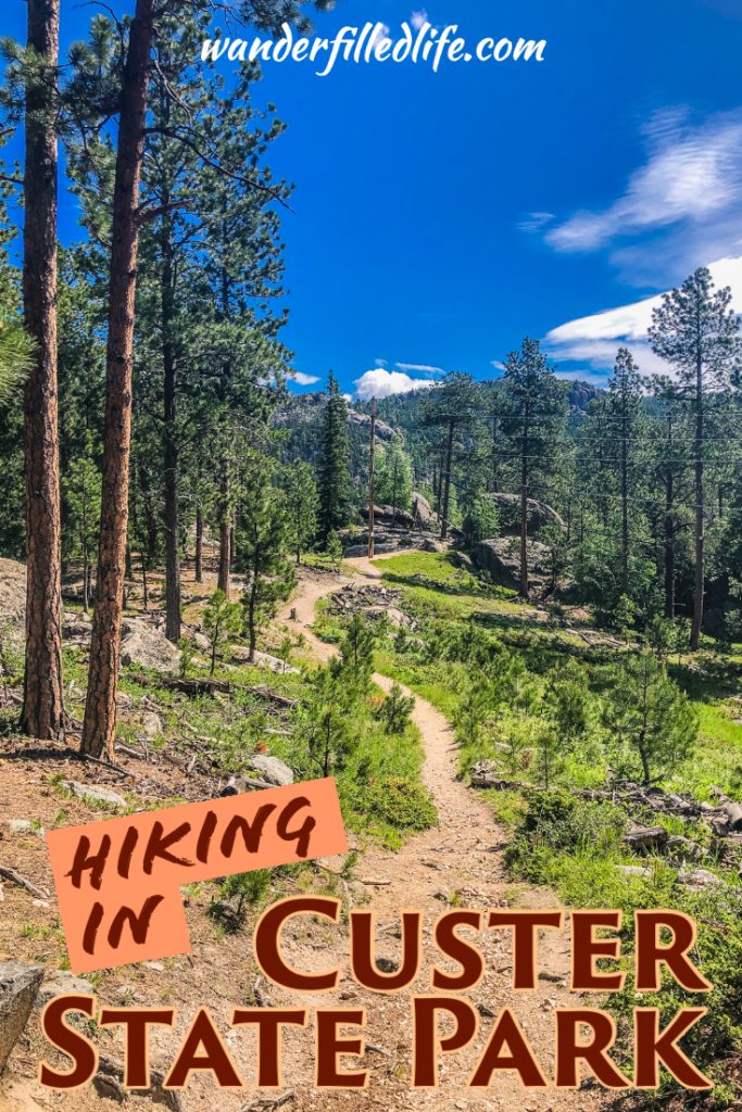 Getting out on the trail is one of our favorite things to do and you will find a ton of great hikes in Custer State Park in the Black Hills.
