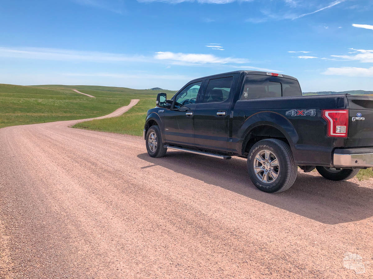 You can drive most of the dirt roads in Custer SP.