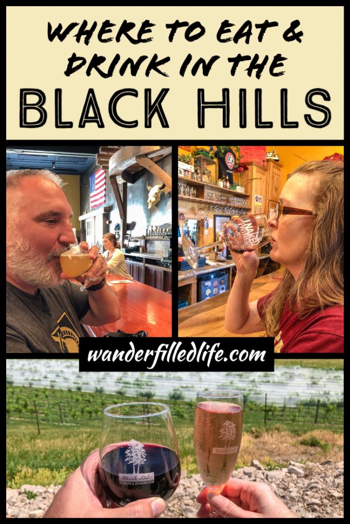 From food trucks to formal dining and several breweries and wineries, there are plenty of great restaurants in the Black Hills!