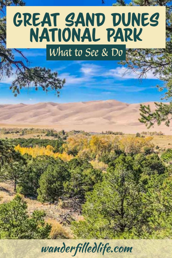 Great Sand Dunes National Park and Preserve offers great hiking, outstanding views plus the adventure of the Medano Pass Primitive Road.