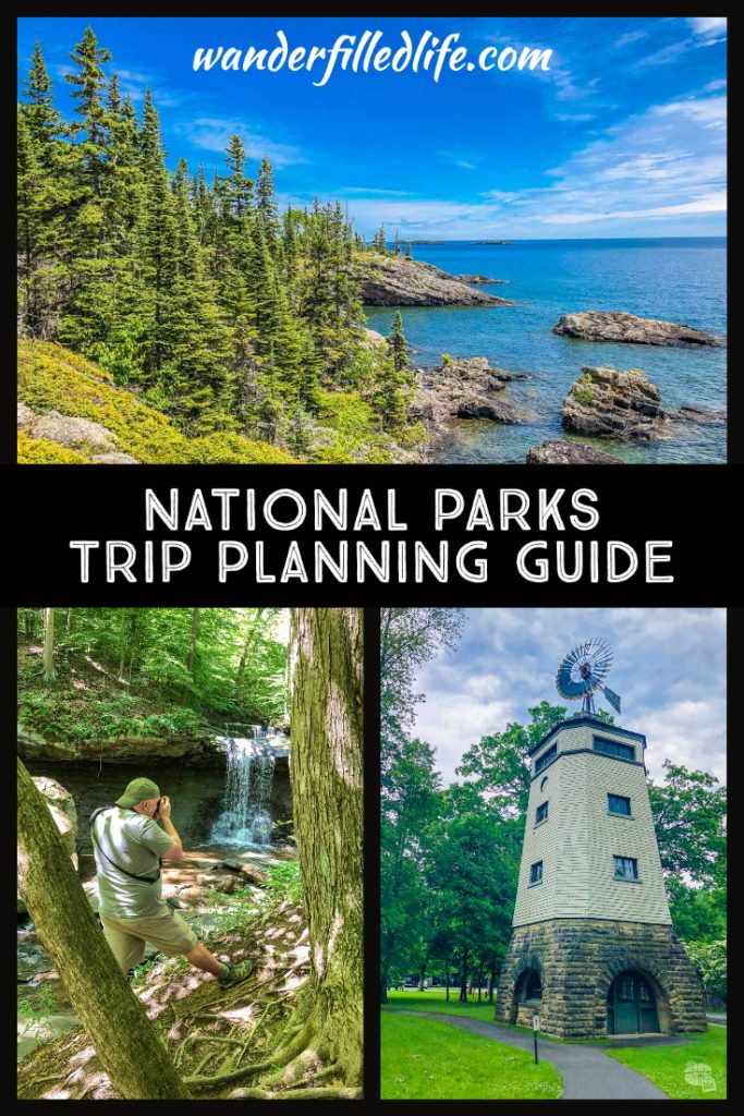 National parks trip planning can be overwhelming but there are tons of resources to help you out. Check out our tips for visiting the parks.
