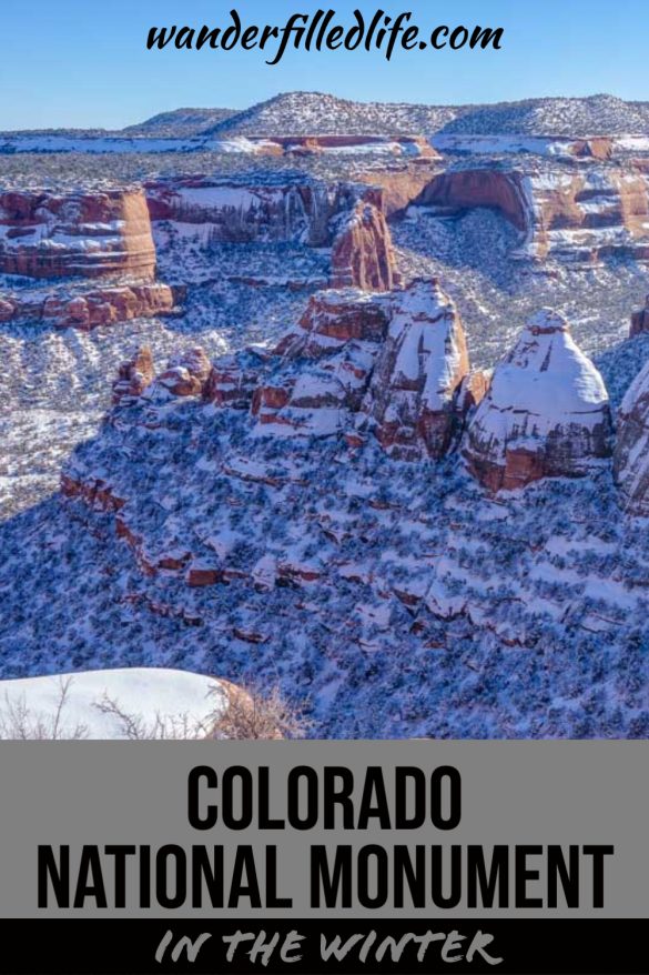 Colorado National Monument: What to Expect in the Winter