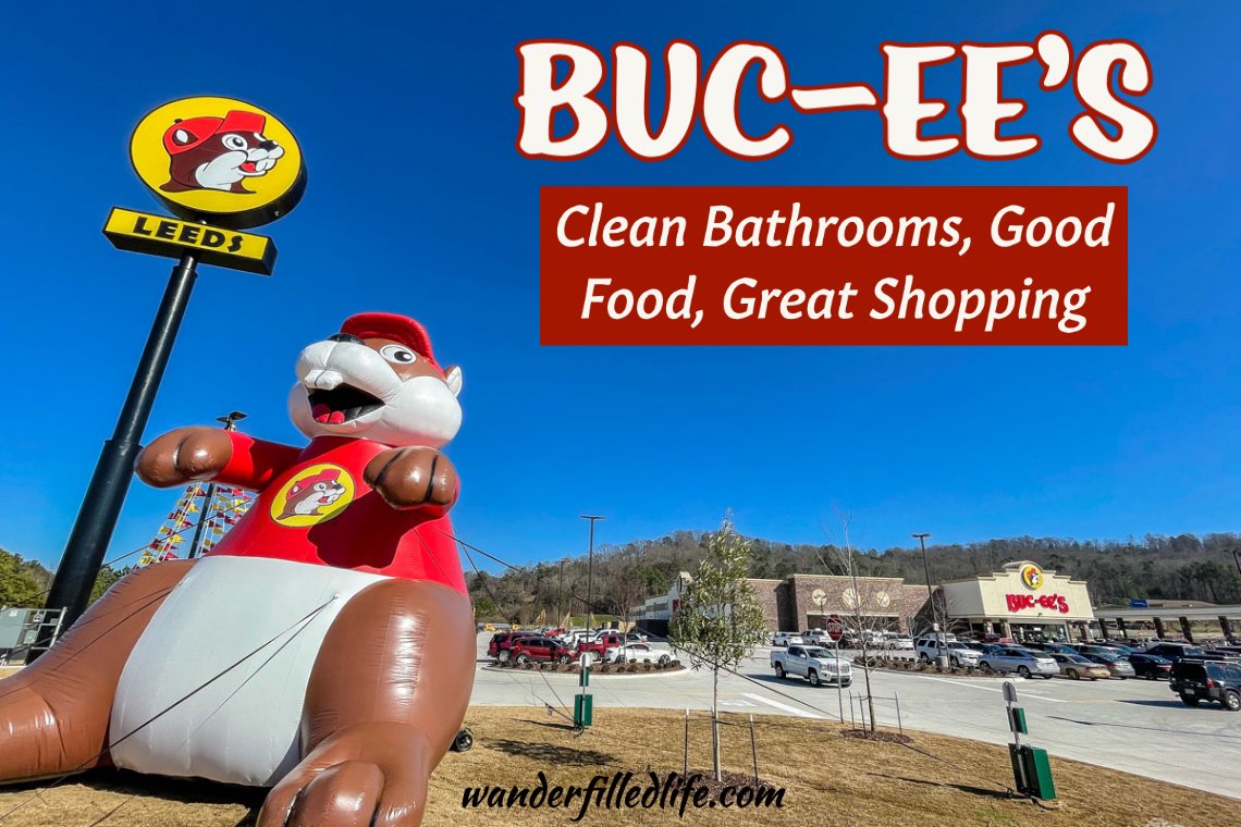 Whether you are looking for gas, food or a bathroom, Buc-ee's has it all, plus some fantastic shopping! It's the ultimate road trip stop.