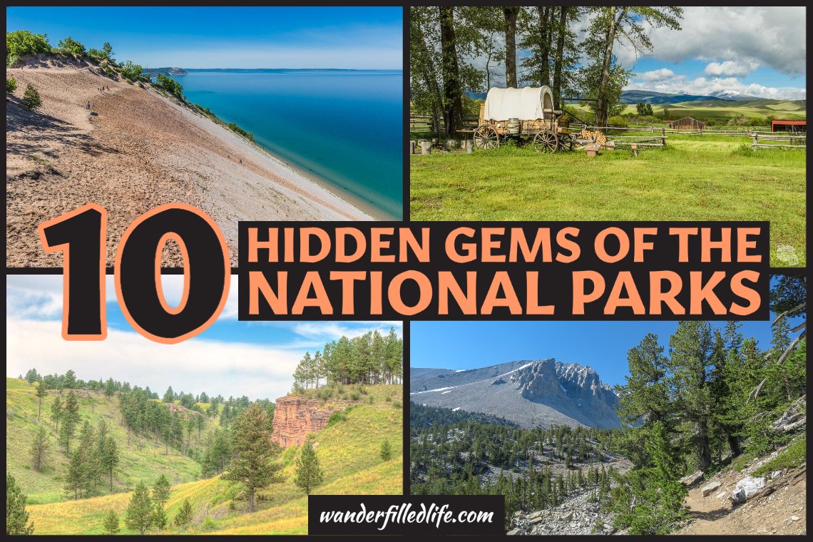 These ten lesser-known national parks offer smaller crowds and unexpected treasures, which we call national park hidden gems.