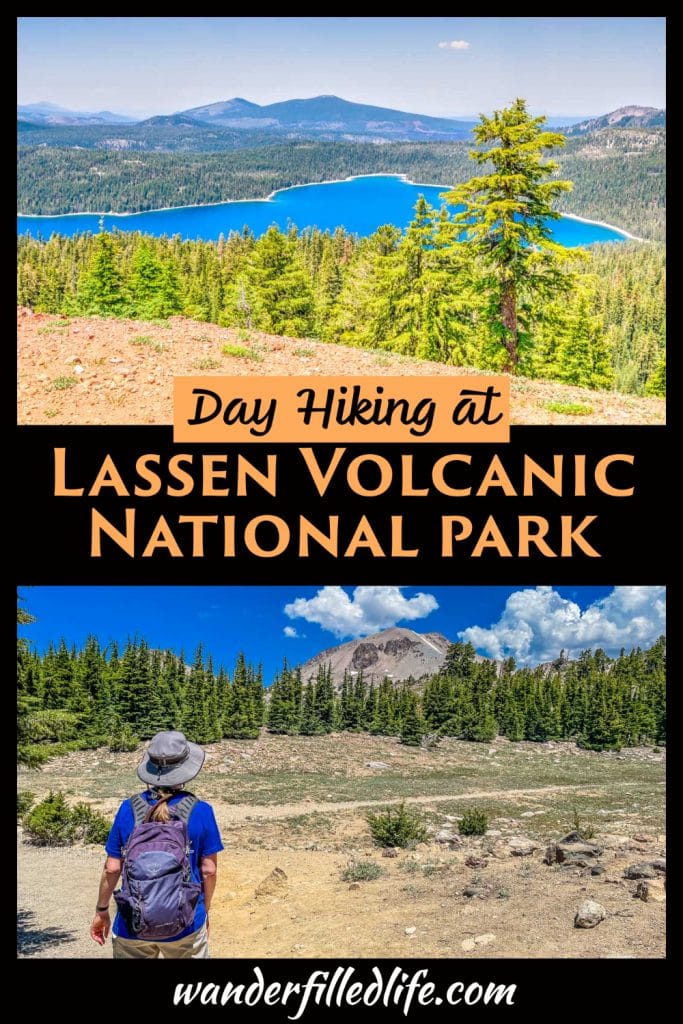 Day hiking in Lassen Volcanic National Park is one of the best ways to explore this landscape with soaring peaks and geological wonders.