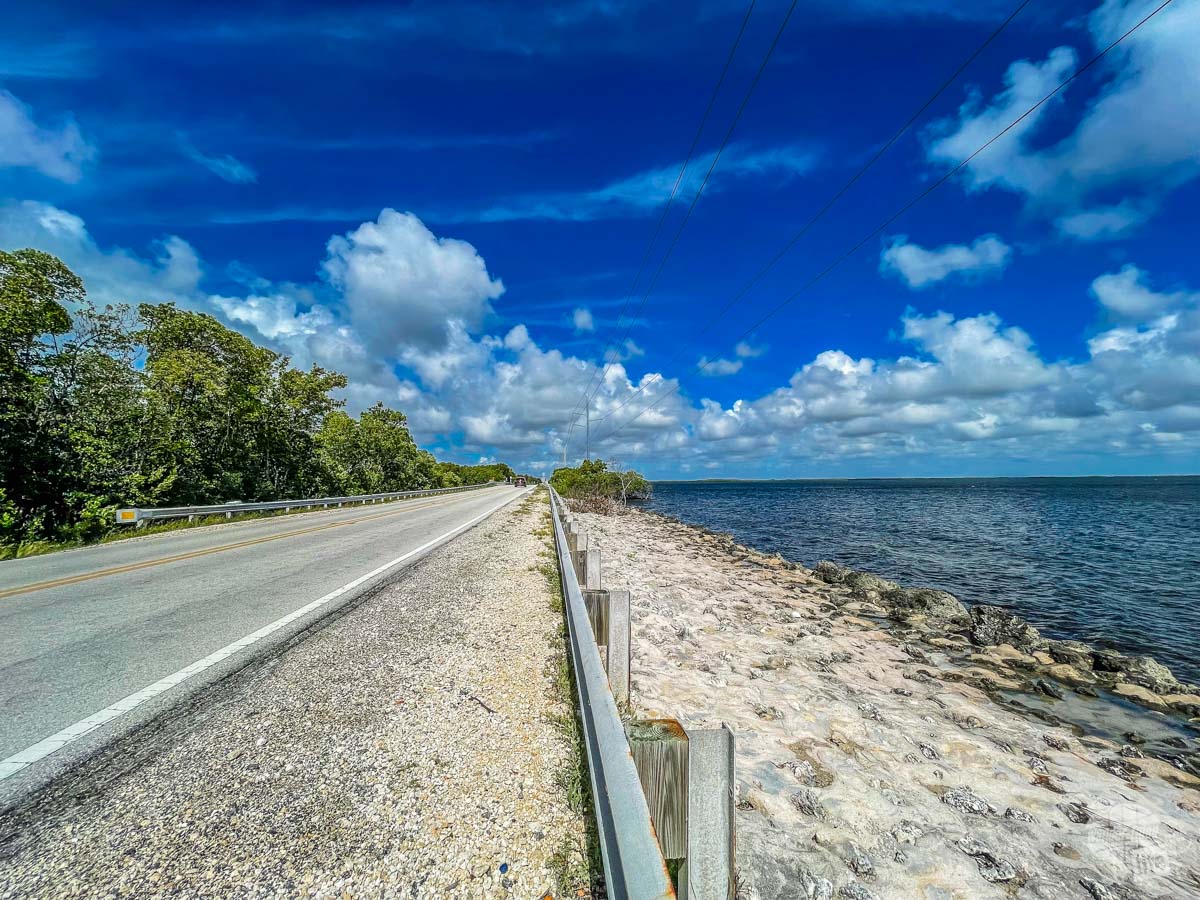 Card Sound Road in the Florida Keys.