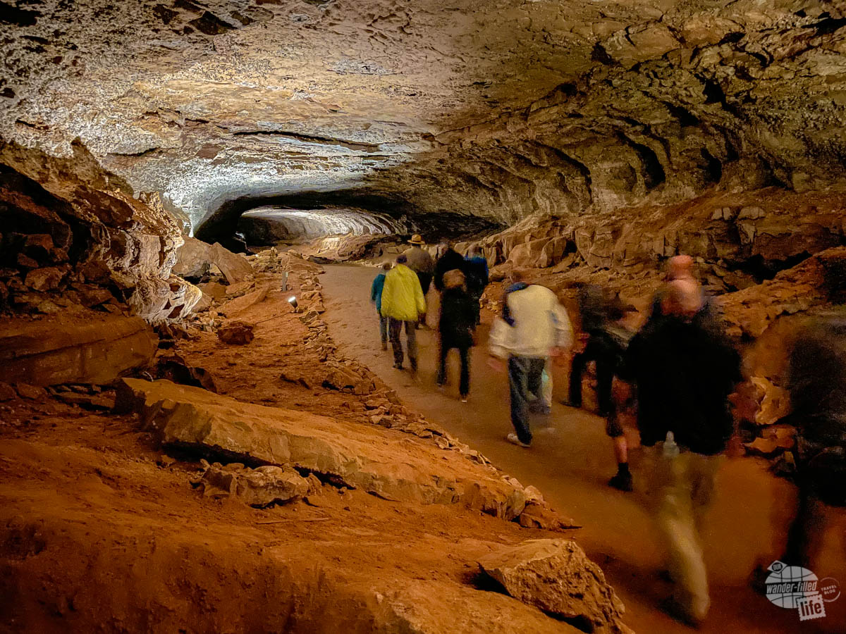 Along the Grand Tour in Mammoth Cave.