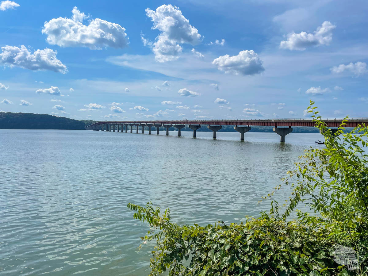 The Natchez Trace Crossing the Tennessee River.