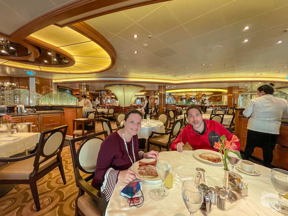 Concerto dining room on the Regal Princess.