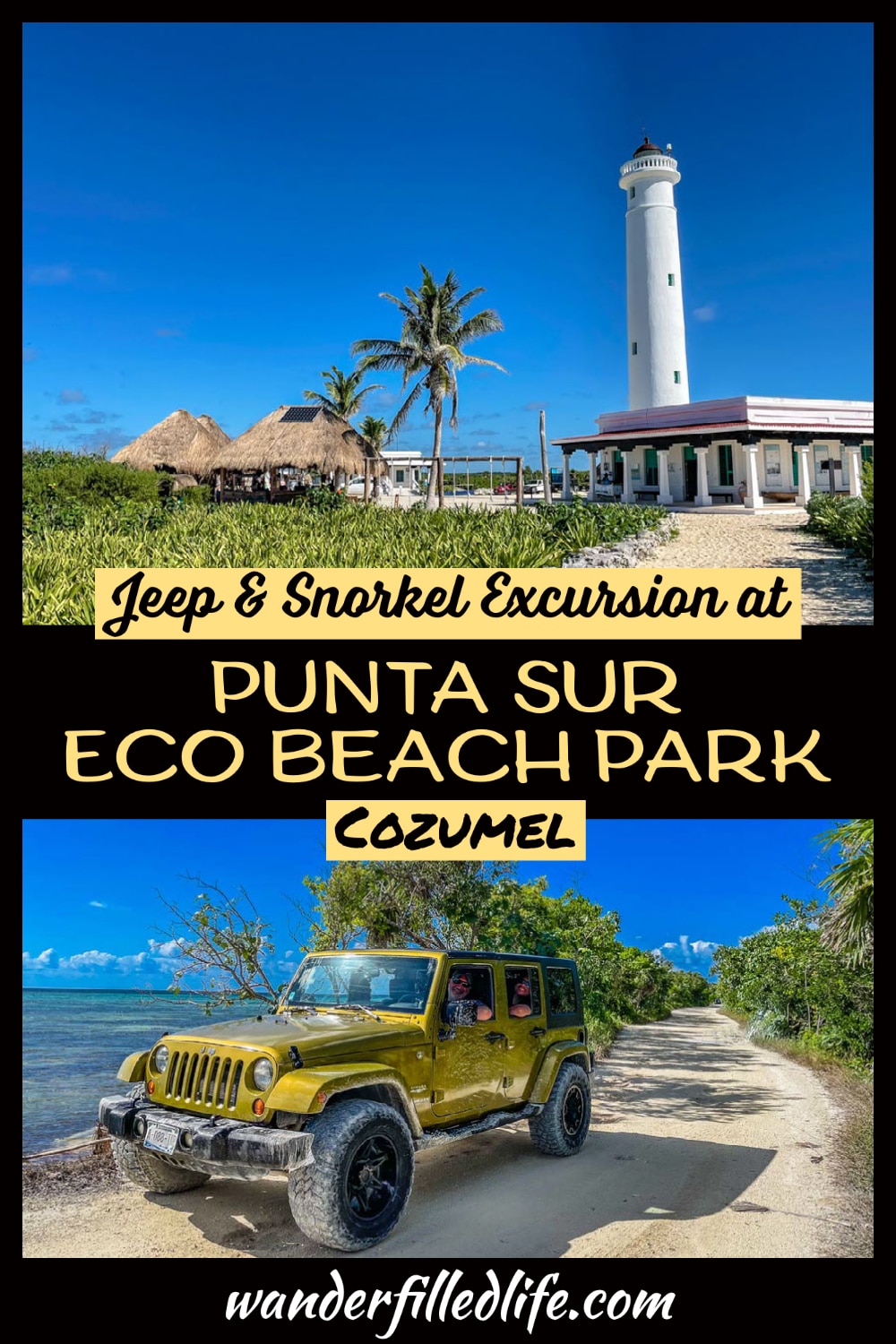 Our Jeep and snorkel tour exploring Cozumel's Punta Sur Eco Beach Park was the perfect balance of adventure and scenery.