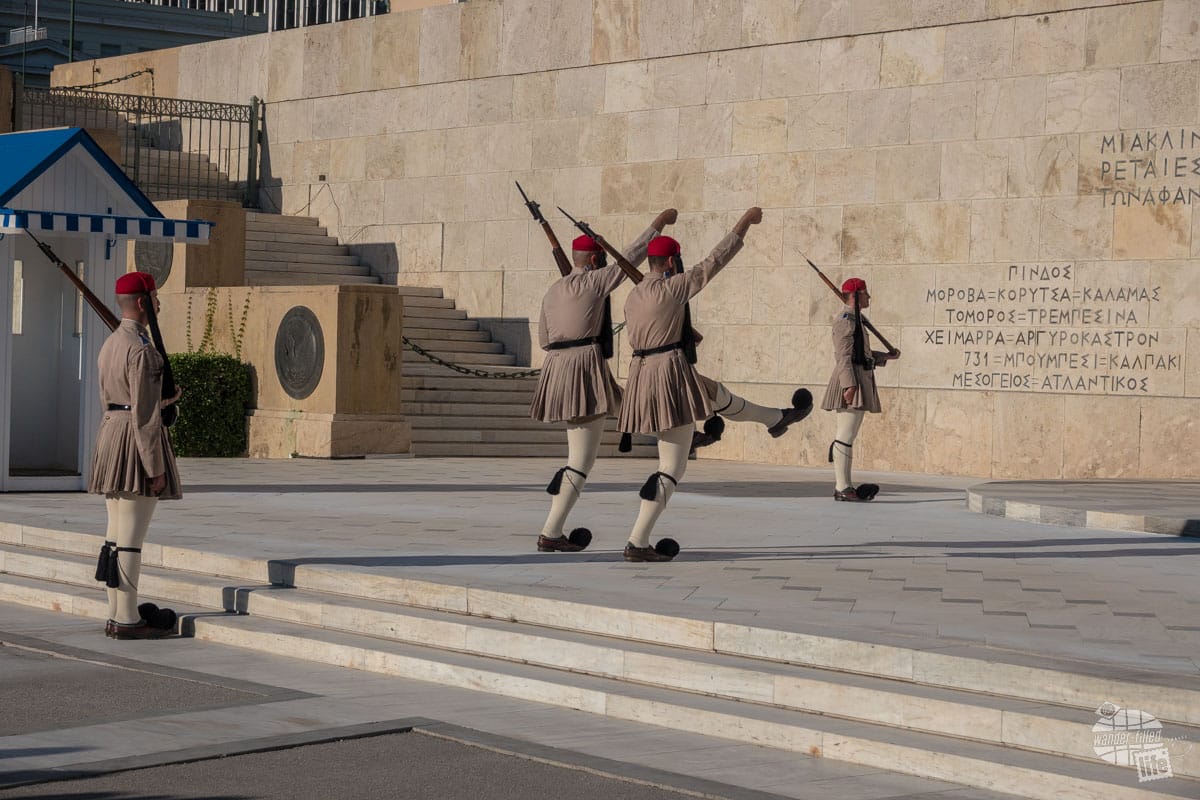 Changing of the Guard in Athens