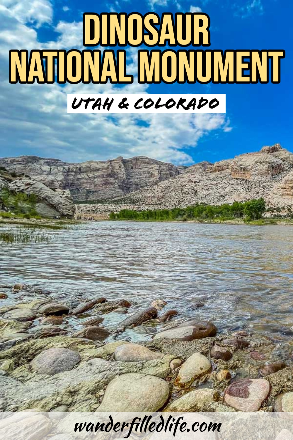 How to get the most out of a visit to Dinosaur National Monument, including where to touch fossils, hiking trails, scenic drives, and more!