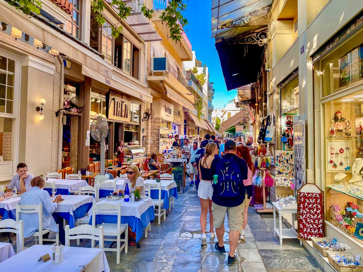 Walking the streets of Athens