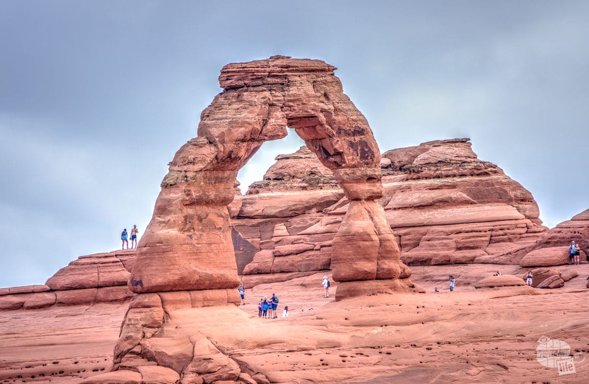 Delicate Arch in Arches National Park.