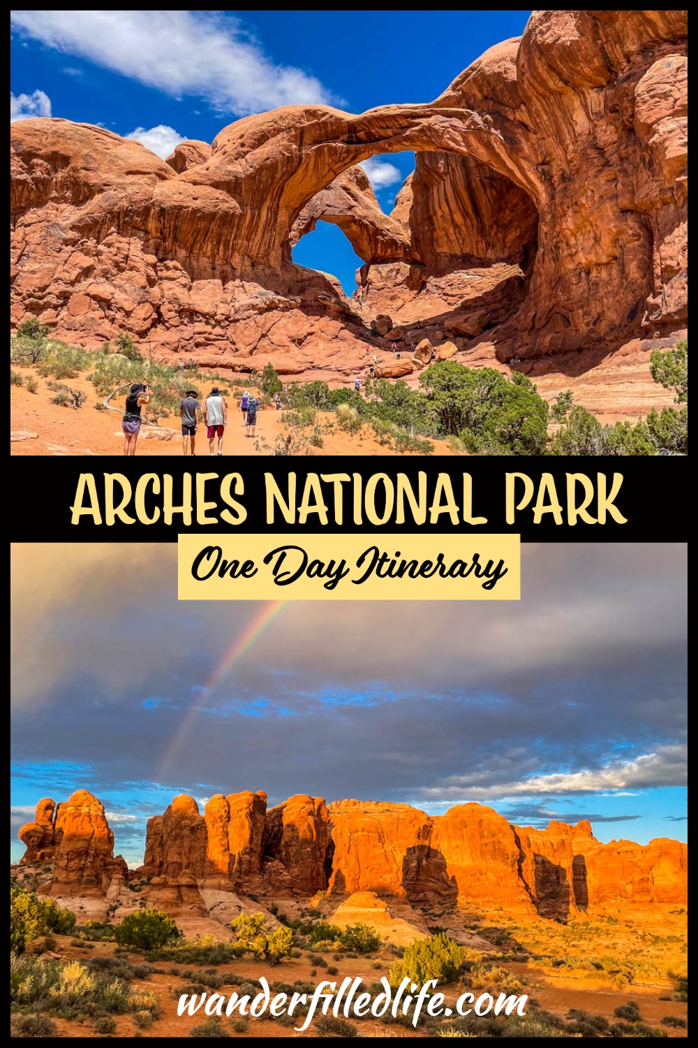 Arches National Park in Moab is one of the most popular national parks in the US for good reason... the truly awe-inspiring rock formations.