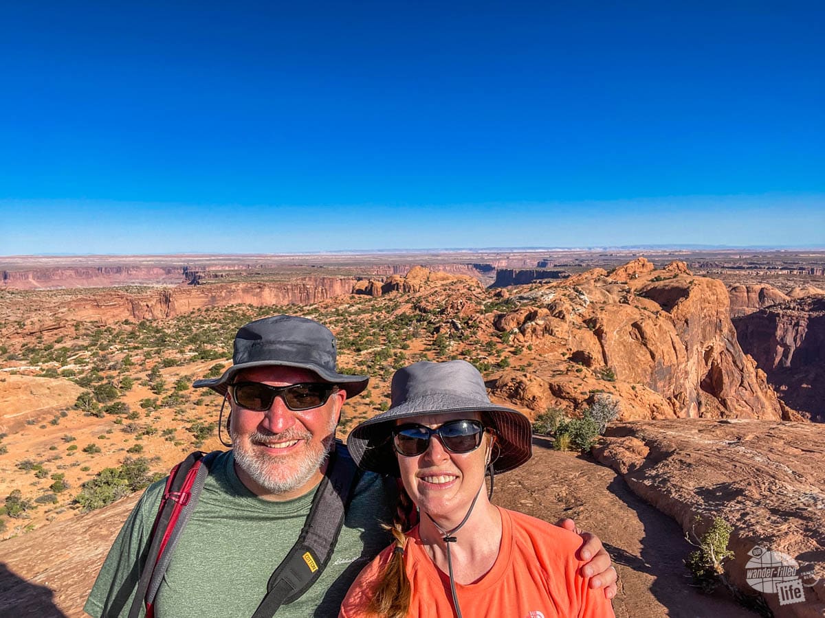 On the Upheaval Dome Trail