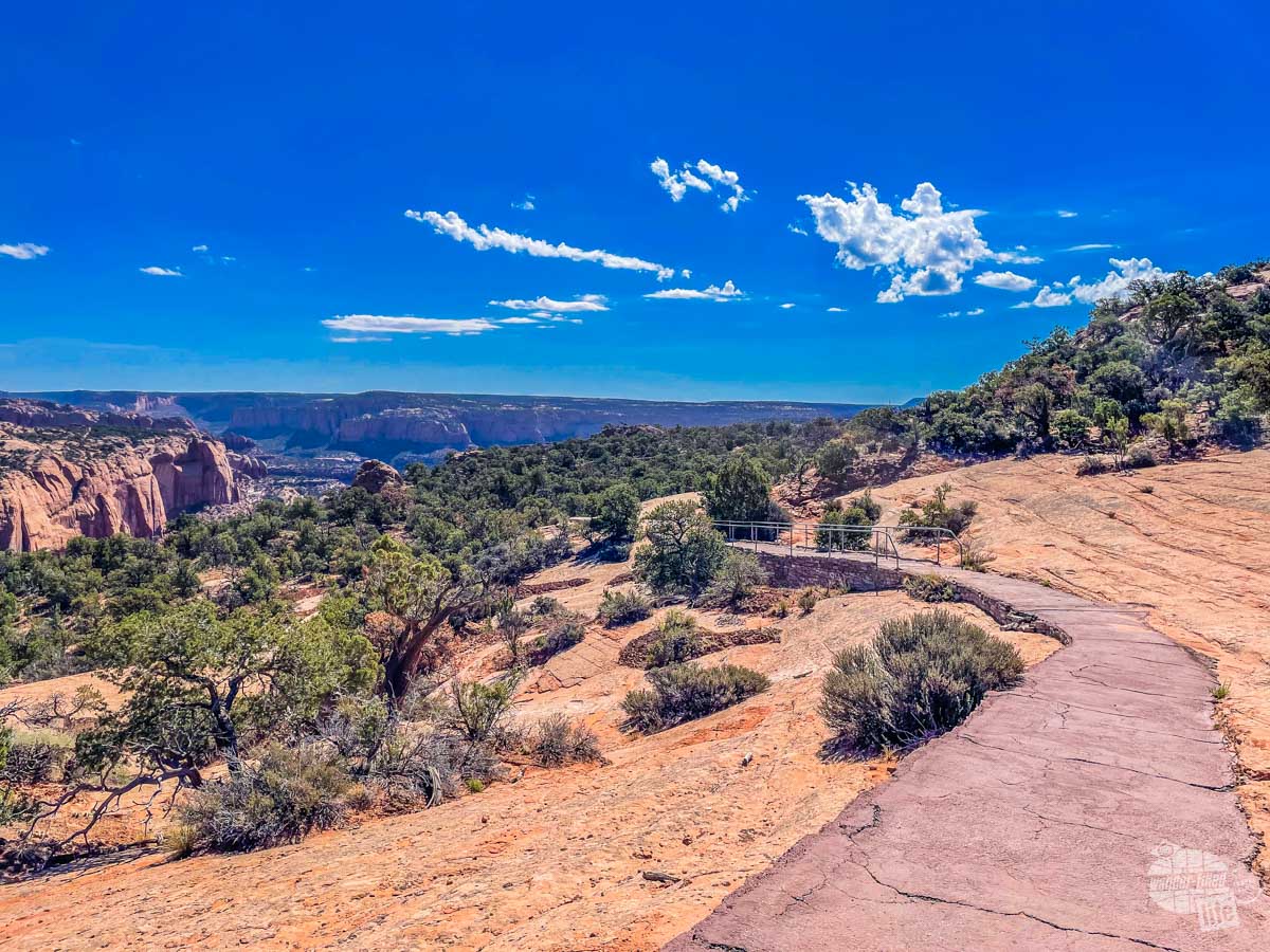 Sandal Trail in Navajo National Monument in Arizona