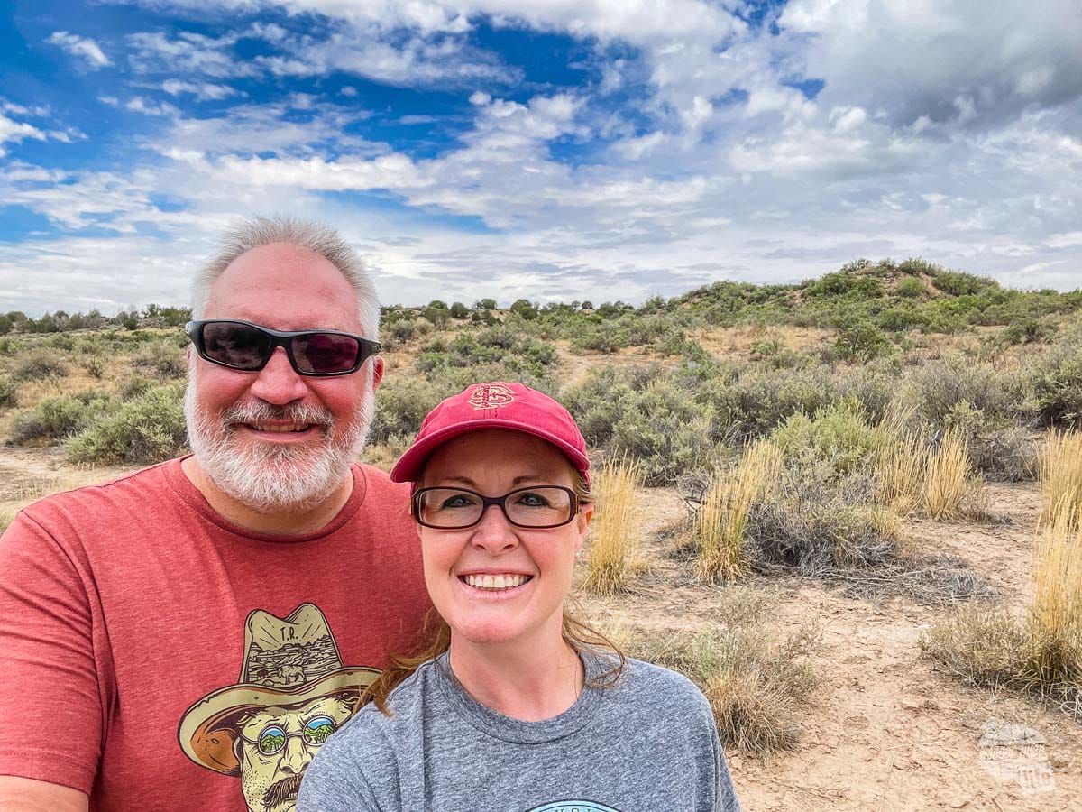 Selfie at Yucca House National Monument,