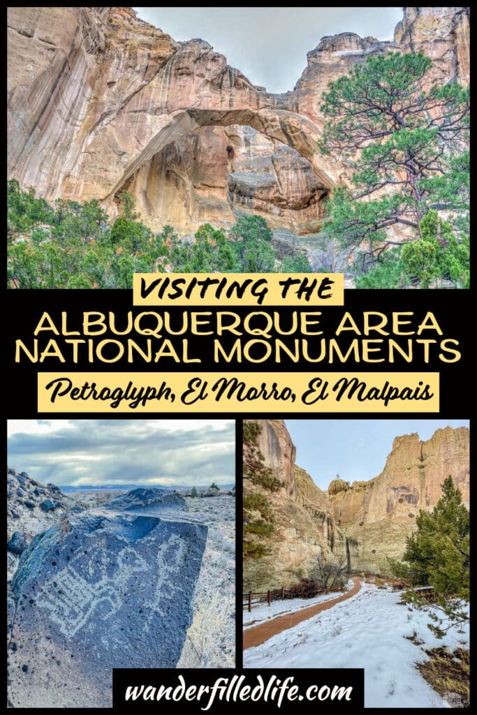 Albuquerque has three excellent national monuments, one on the city's edge and two more just and easy day trip to the west.