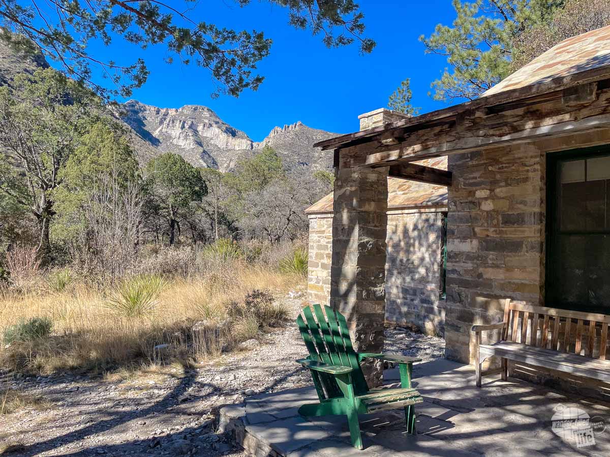 Pratt Cabin in Guadalupe Mountains National Park