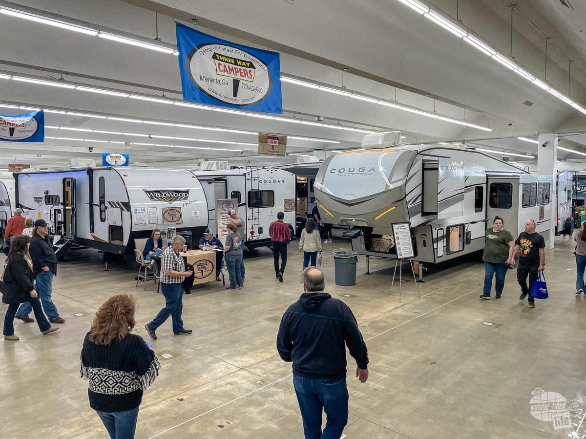 At the RV show