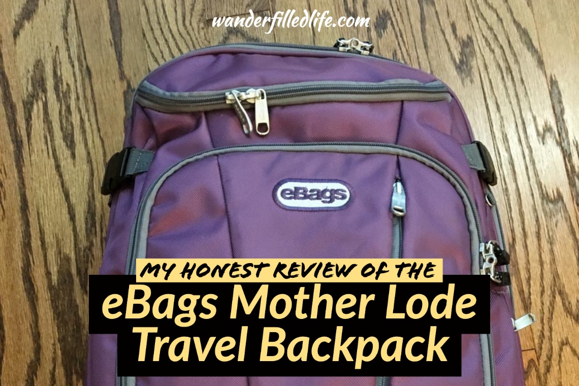 My Mother Lode Jr. backpack review - une femme d'un certain âge