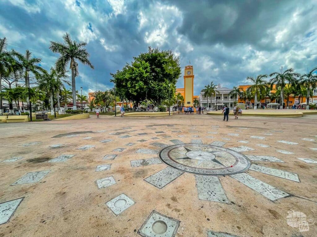 The main square in downtown San Miguel