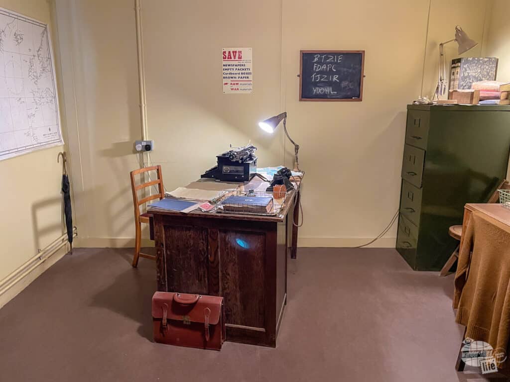 Alan Turing's office at Bletchely Park