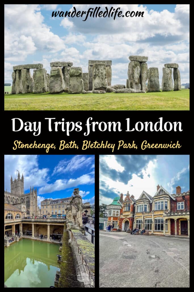 We found four excellent side trips from London which will offer glimpses into thousands of years of history, science and art.