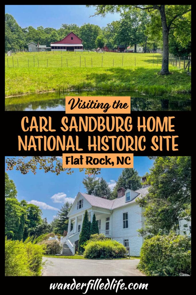 The Carl Sandburg Home National Historic Site celebrates the life of the award-winning poet and his wife in Western North Carolina.