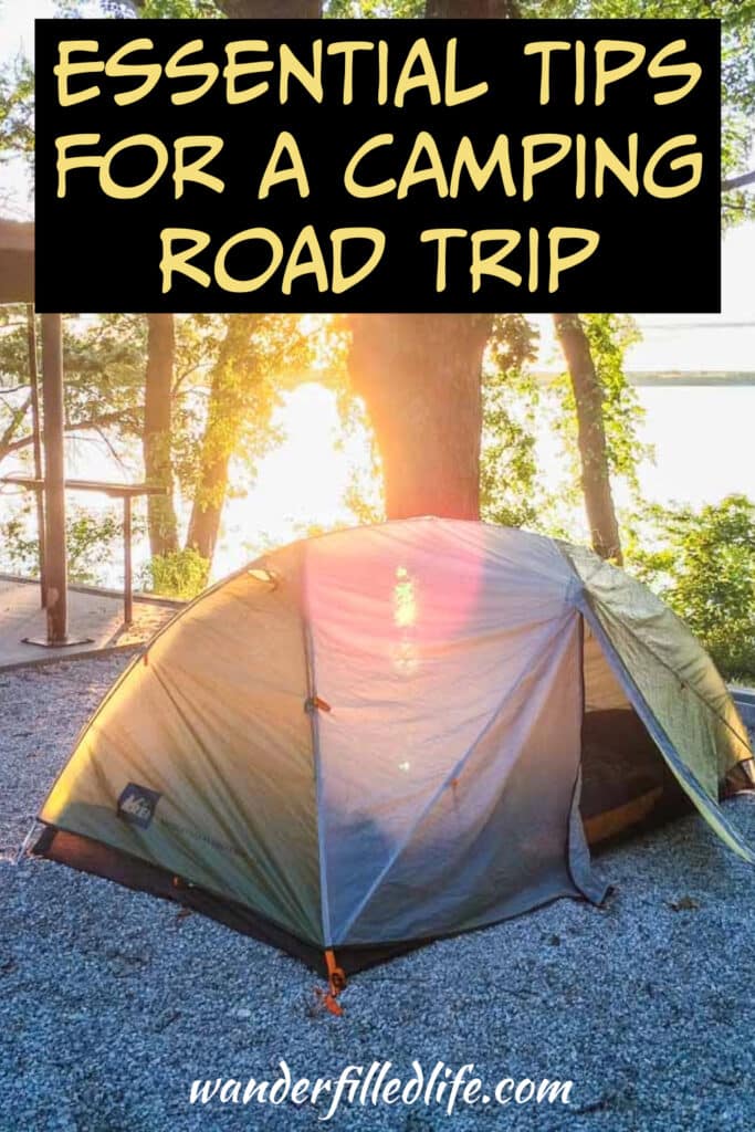 A tent camping road trip is a great (and affordable!) way to see the country! Check out our tips on how to make the most of your trip! 
