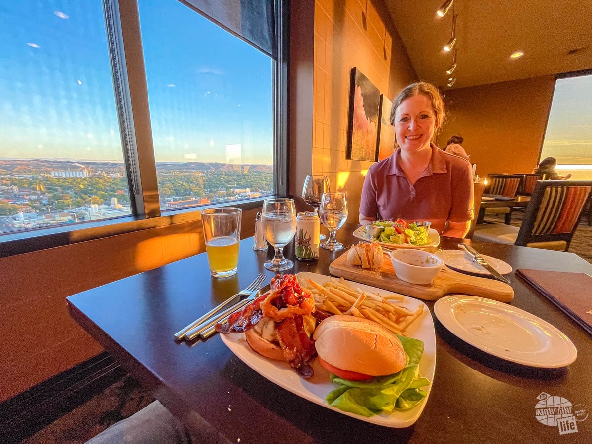 The Montana Sky restaurant at the DoubleTree in Billings, MT.